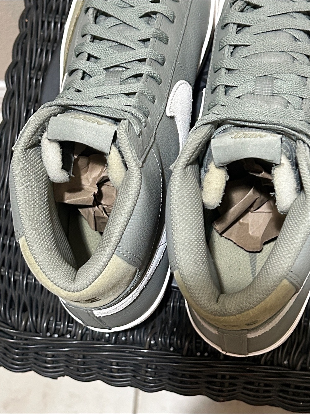 Nike Blazer Mid ‘77 Premium ‘Dark Stucco’ FZ1671-001 - Picture 5 of 7